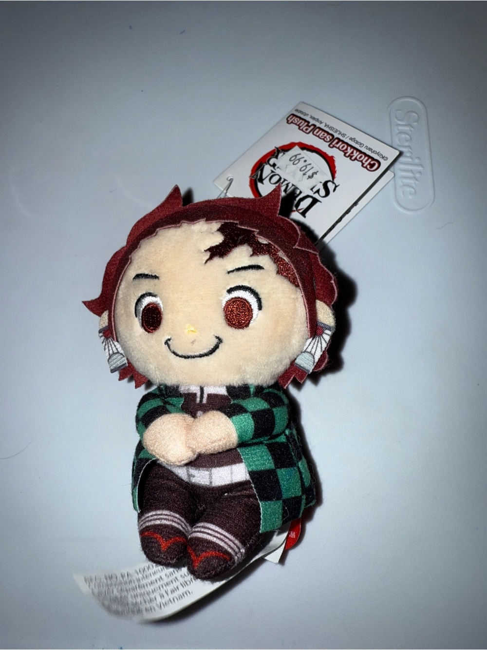 UCC Demon Slayer TANJIRO KAMADO 4" Plush STUFFED ANIMAL Toy NEW w/ TAG